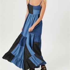 Denim Maxi Dress